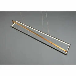 Luminaires Trio Éclairage Led|Suspension Trio-Leuchten Edge LED Noir, 1 lumière