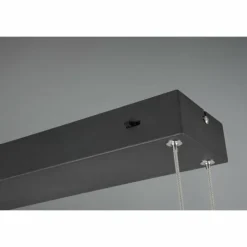 Luminaires Trio Éclairage Led|Suspension Trio-Leuchten Edge LED Noir, 1 lumière