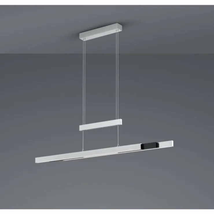 Luminaires Trio Éclairage Led|Suspension Trio-Leuchten Trajan LED Aluminium, 1 lumière