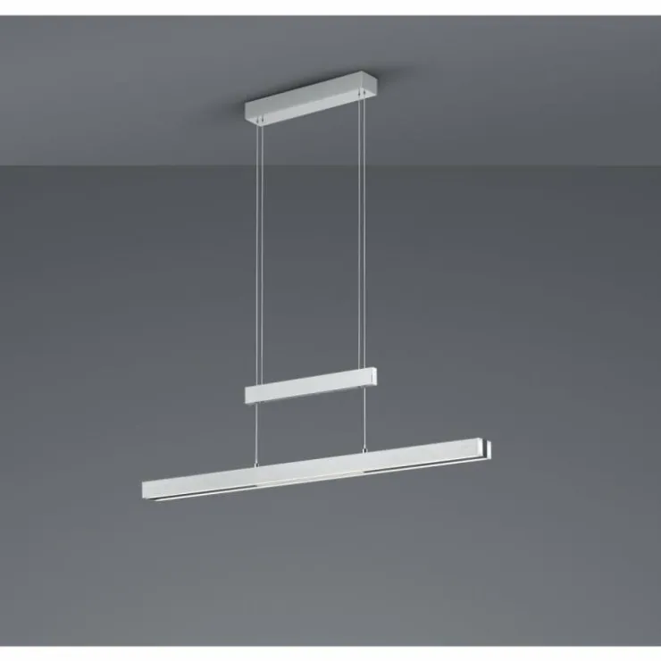 Luminaires Trio Éclairage Led|Suspension Trio-Leuchten Trajan LED Aluminium, 1 lumière