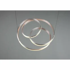 Luminaires Trio Éclairage Led|Suspension Trio-Leuchten Yara LED Nickel mat, 1 lumière