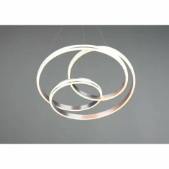 Luminaires Trio Éclairage Led|Suspension Trio-Leuchten Yara LED Nickel mat, 1 lumière