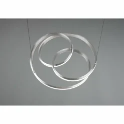Luminaires Trio Éclairage Led|Suspension Trio-Leuchten Yara LED Nickel mat, 1 lumière