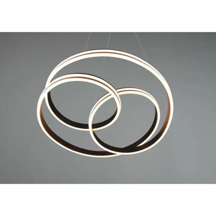 Luminaires Trio Éclairage Led|Suspension Trio-Leuchten Yara LED Noir, 1 lumière