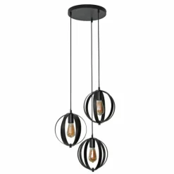 hofstein Suspensions|Suspension Turn Anthracite, 3 lumières