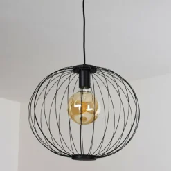 hofstein Suspensions|Suspension Wharua Noir, 1 lumière