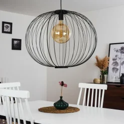 hofstein Suspensions|Suspension Wharua Noir, 1 lumière