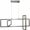 Luminaires Wofi Éclairage Led|Suspension WOFI FIONA LED Aluminium, 1 lumière