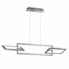 Luminaires Wofi Suspensions|Suspension WOFI MURIEL LED Nickel mat, 1 lumière