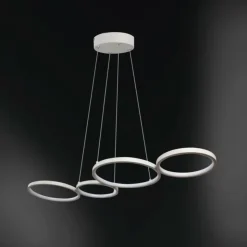 Luminaires Wofi Éclairage Led|Suspension WOFI VIKA LED Blanc, 1 lumière