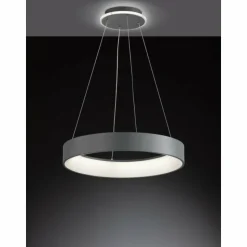 Luminaires Wofi Éclairage Led|Suspension Wofi-Leuchten SHAY LED Gris, 1 lumière