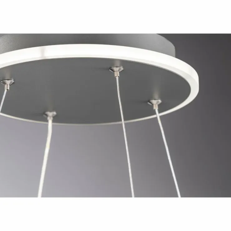 Luminaires Wofi Éclairage Led|Suspension Wofi-Leuchten SHAY LED Gris, 1 lumière