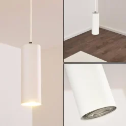 hofstein Suspensions|Suspension Zuoz Blanc, 1 lumière