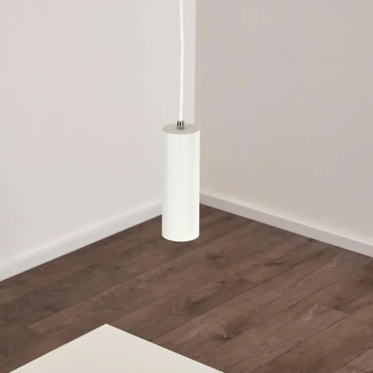 hofstein Suspensions|Suspension Zuoz Blanc, 1 lumière