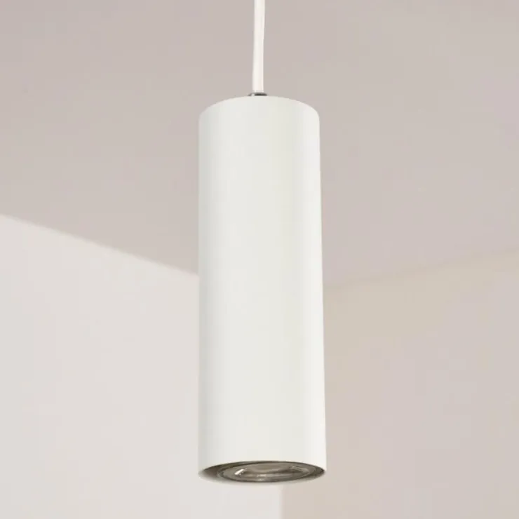 hofstein Suspensions|Suspension Zuoz Blanc, 1 lumière
