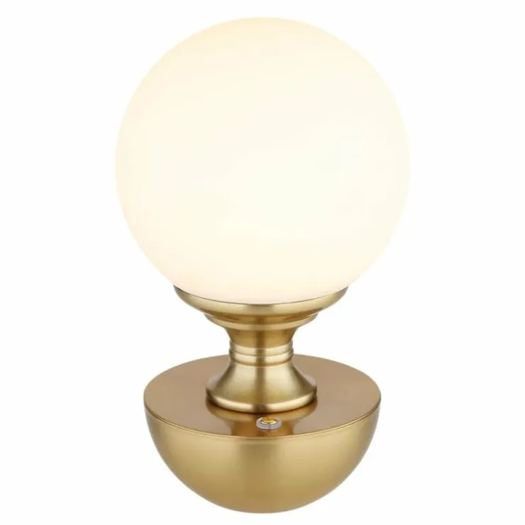 Luminaires Globo Lighting Éclairage Led|Tabina Lampe à poser LED Laiton, 1 lumière