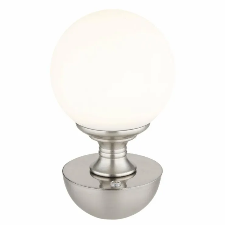 Luminaires Globo Lighting Éclairage Led|Tabina Lampe à poser LED Nickel mat, 1 lumière