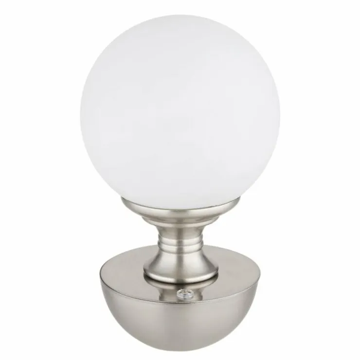 Luminaires Globo Lighting Éclairage Led|Tabina Lampe à poser LED Nickel mat, 1 lumière