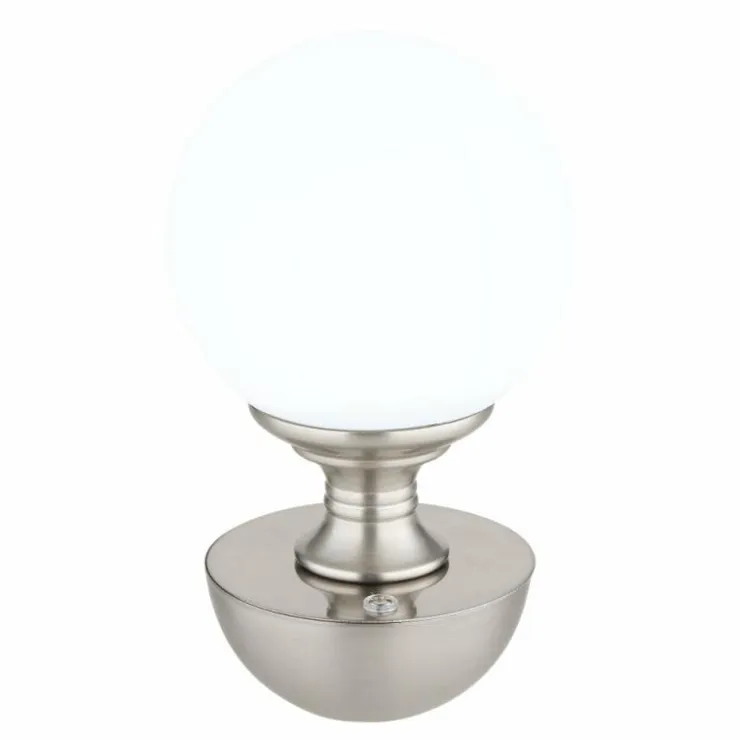 Luminaires Globo Lighting Éclairage Led|Tabina Lampe à poser LED Nickel mat, 1 lumière