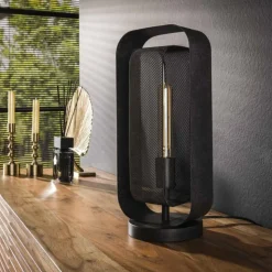 hofstein Lampes À Poser|Tischleuchte Lampe à poser Anthracite, 1 lumière