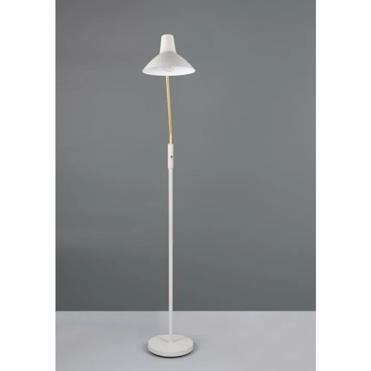 Luminaires Trio Lampadaires Et Lampes Sur Pied|Traveller Lampadaire Gris, 1 lumière