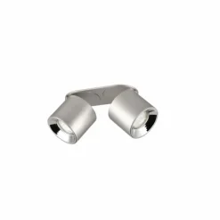 Luminaires Trio Spots Et Projecteurs|Trio GUAYANA Plafonnier Nickel mat, 2 lumières