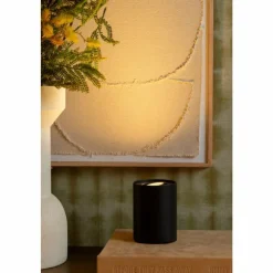 Luminaires Lucide Éclairage Led|TUBE Lampe à poser LED Noir, 1 lumière