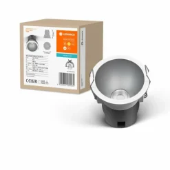 Luminaires Ledvance Luminaires Encastrés|Twist Spot encastrable LED Argenté, Blanc, 1 lumière