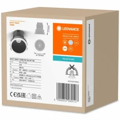 Luminaires Ledvance Luminaires Encastrés|Twist Spot encastrable LED Noir, Blanc, 1 lumière