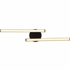 Luminaires Globo Lighting Éclairage Led|Tyler Plafonnier LED Noir, 1 lumière