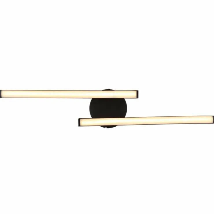 Luminaires Globo Lighting Éclairage Led|Tyler Plafonnier LED Noir, 1 lumière