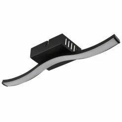 Luminaires Globo Lighting Éclairage Led|Tyler Plafonnier LED Noir, 1 lumière