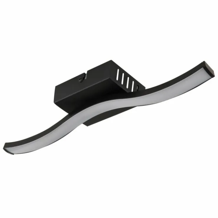Luminaires Globo Lighting Éclairage Led|Tyler Plafonnier LED Noir, 1 lumière
