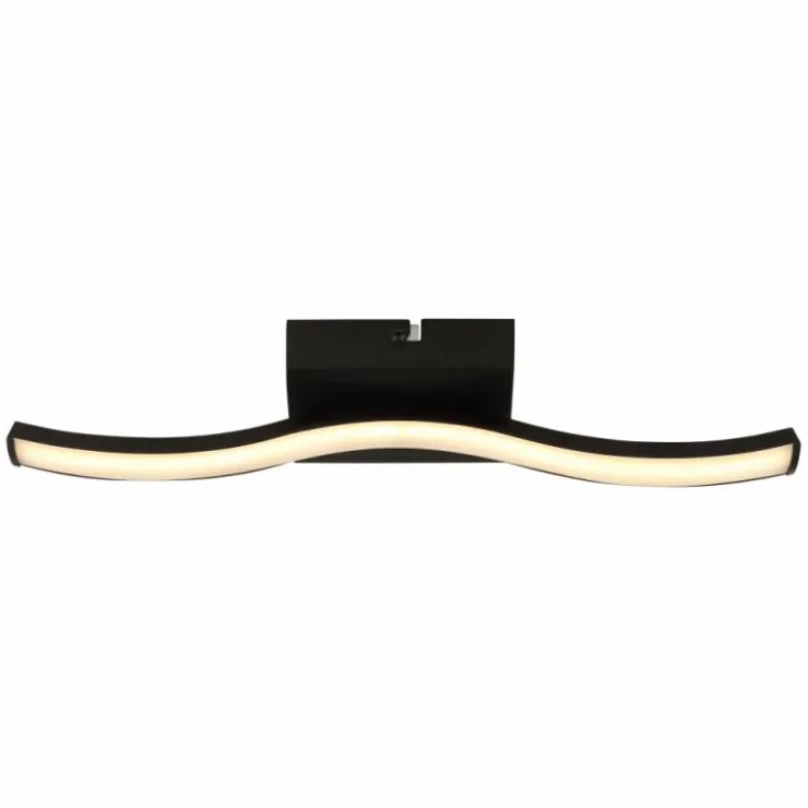 Luminaires Globo Lighting Éclairage Led|Tyler Plafonnier LED Noir, 1 lumière