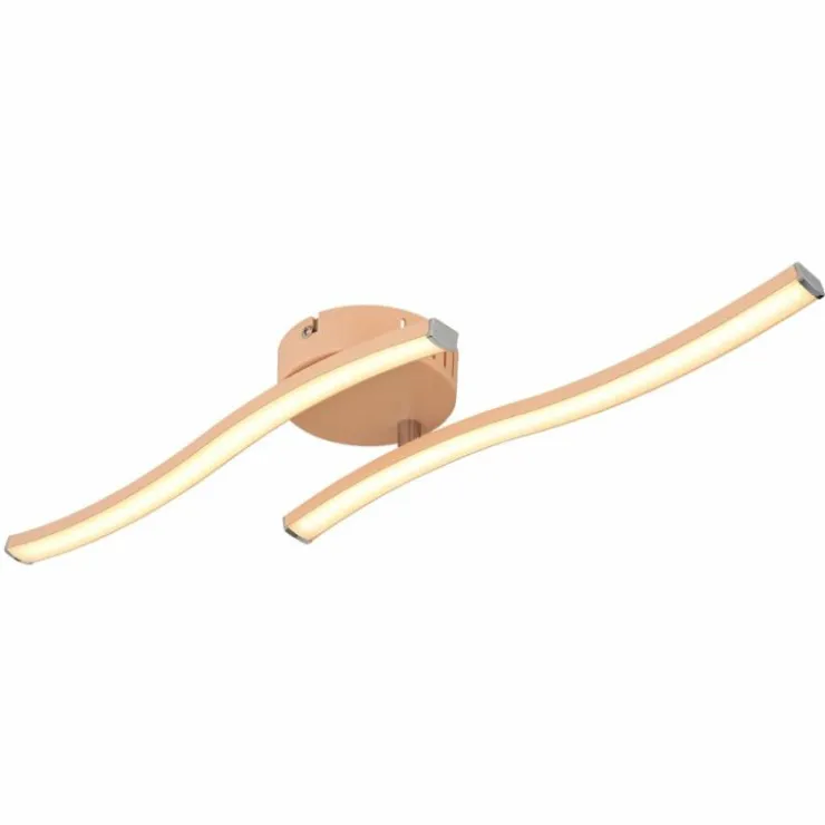 Luminaires Globo Lighting Éclairage Led|Tyler Plafonnier LED Rose, 1 lumière