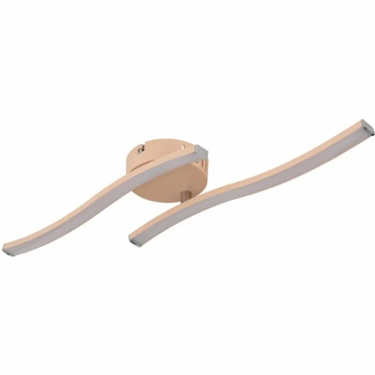 Luminaires Globo Lighting Éclairage Led|Tyler Plafonnier LED Rose, 1 lumière