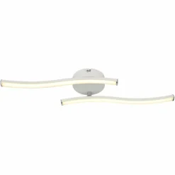 Luminaires Globo Lighting Éclairage Led|Tyler Plafonnier LED Blanc, 1 lumière