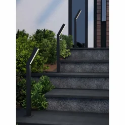 UGENTO Lampadaire d'extérieur Luminaires Eglo LED Noir, 2 lumières