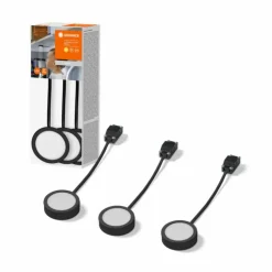 Luminaires Ledvance Éclairage Led|Undercabinet Luminaire sous meuble LED Noir, 1 lumière