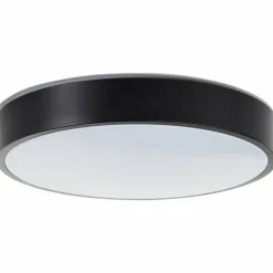 Vadin Plafonnier Luminaires Brilliant LED Noir, 1 lumière, Télécommandes
