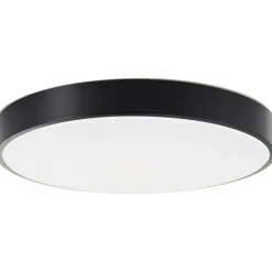 Vadin Plafonnier Luminaires Brilliant LED Noir, 1 lumière, Télécommandes