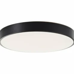 Vadin Plafonnier Luminaires Brilliant LED Noir, 1 lumière, Télécommandes