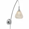 Luminaires Brilliant Appliques|VEGAS Brilliant Applique murale Chrome, 1 lumière