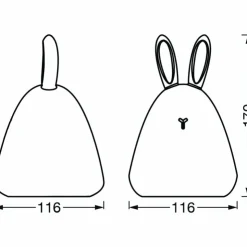 Luminaires Ledvance Éclairage Led|veilleuse LEDVANCE NIGHTLUX Blanc, 1 lumière, Changeur de couleurs