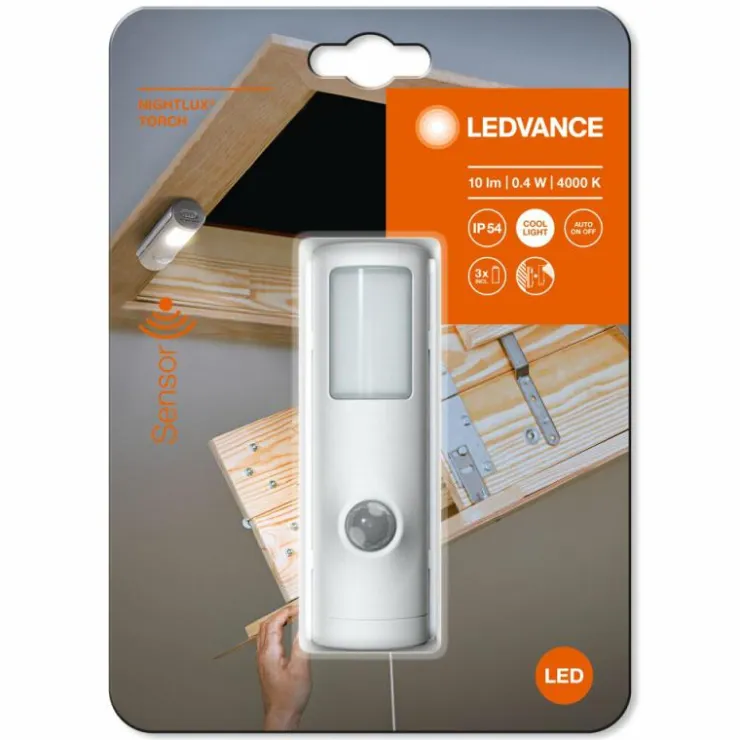 Luminaires Ledvance Éclairage Led|veilleuse LEDVANCE NIGHTLUX® Blanc, 1 lumière, Détecteur de mouvement