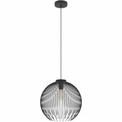 Luminaires Eglo Suspensions|VENEZUELA Suspension Noir, 1 lumière