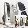 Ventilateur Benidorm Noir, Argenté, Télécommandes