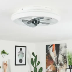 Ventilateur de plafond Tirkkala LED, 1 lumière