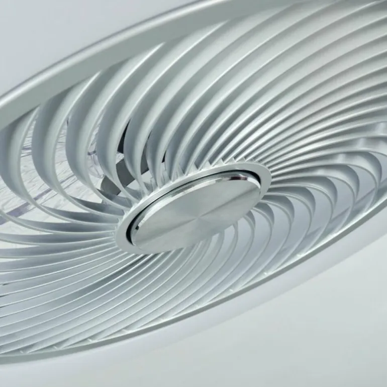 Ventilateur de plafond Chaville LED Blanc, 1 lumière, Télécommandes
