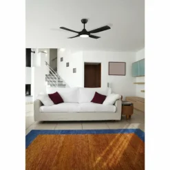Ventilateur de plafond Eglo BONDI 48 LED Noir, 1 lumière